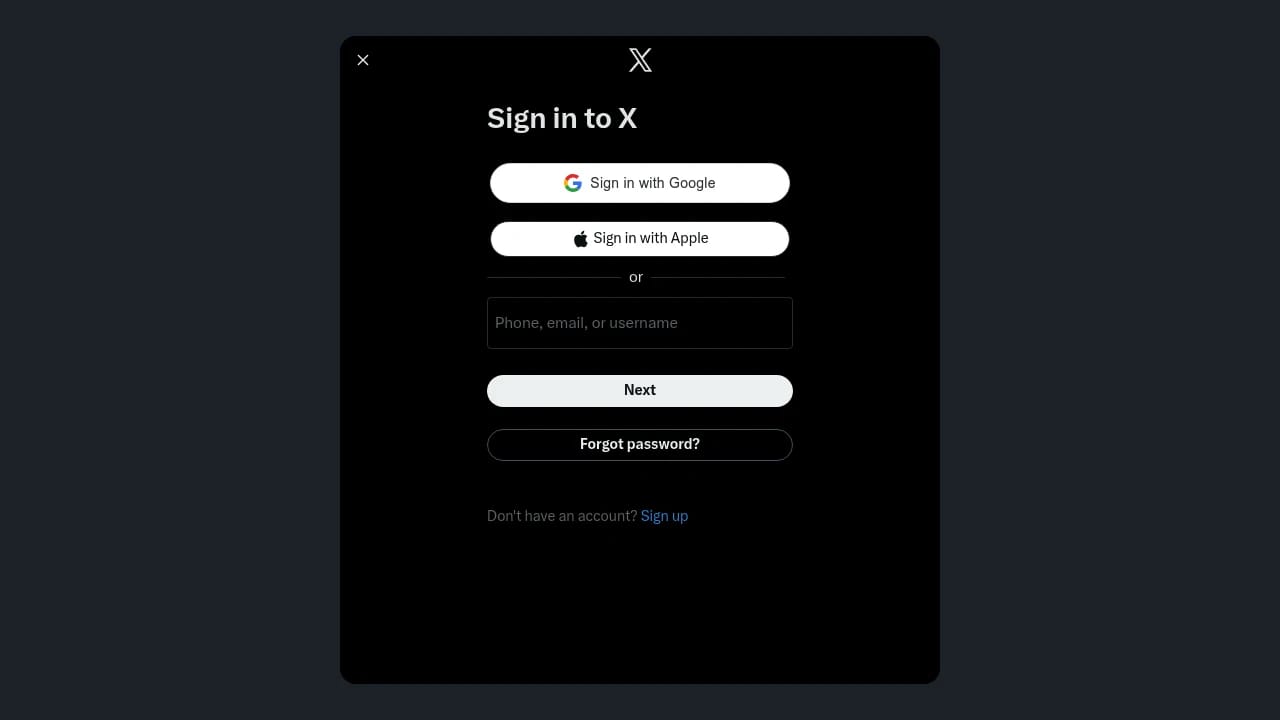 Screenshot of X Pro (formerly Tweet Deck) website